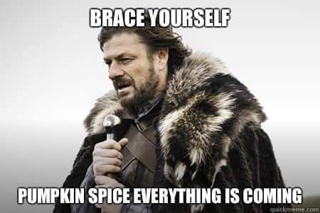 MSmithxii's tweet photo. #pumpkinspice #thetimeisuponus #itscoming https://t.co/l0DV6jCqQ6