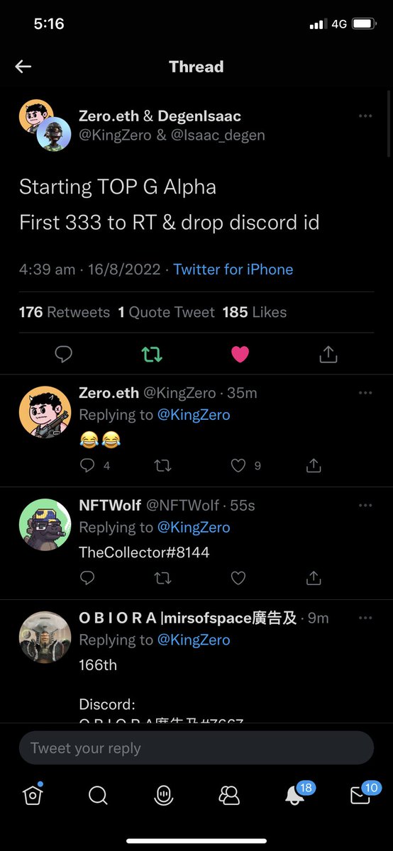 NFTWoIf's tweet photo. @KingZero https://t.co/lmKK5xELih