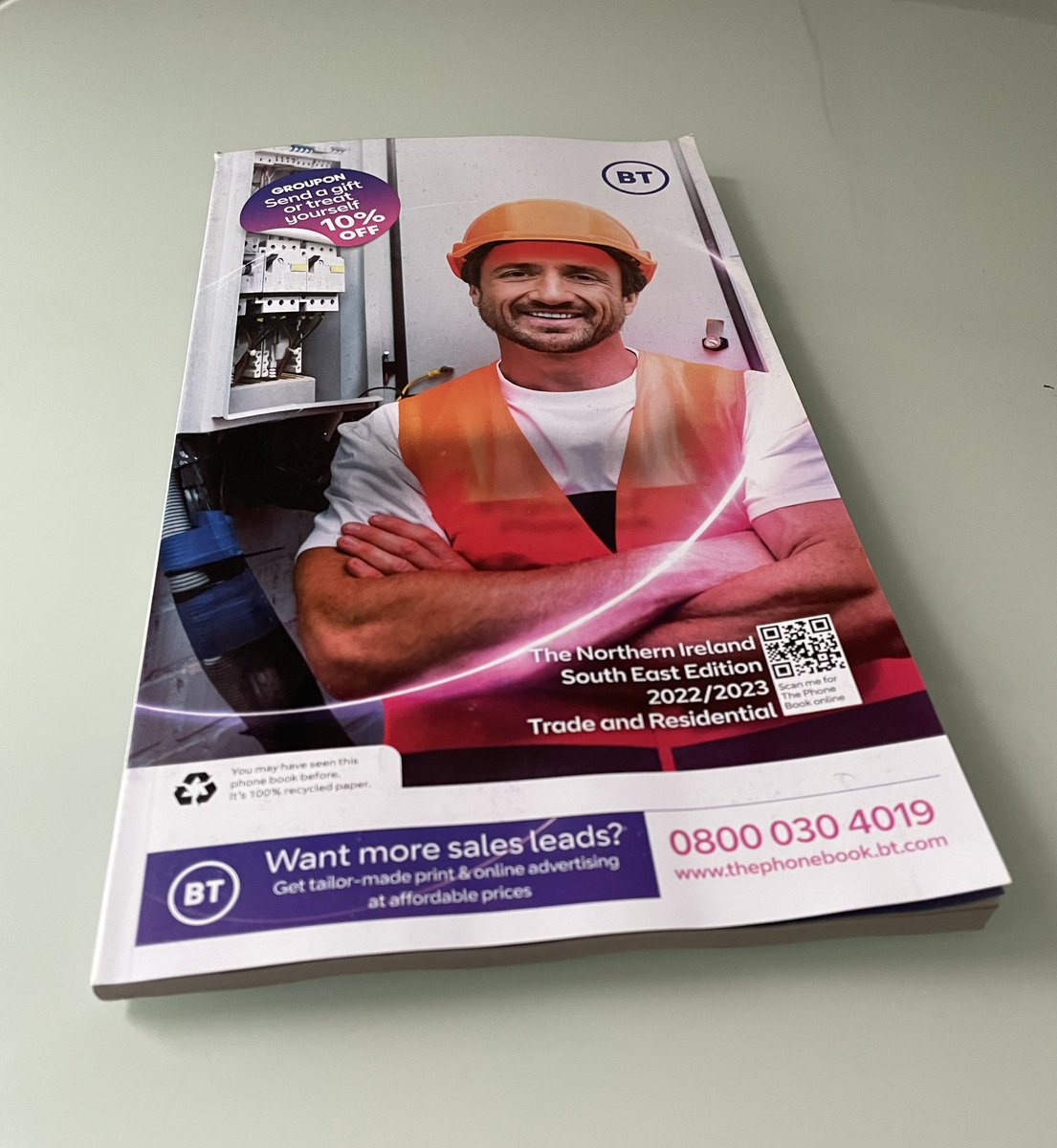 I remember this being thicker than Tolstoy’s ‘War and Peace’ &amp; never fitting through the letterbox. 
This is barely bigger than the Radio Times.