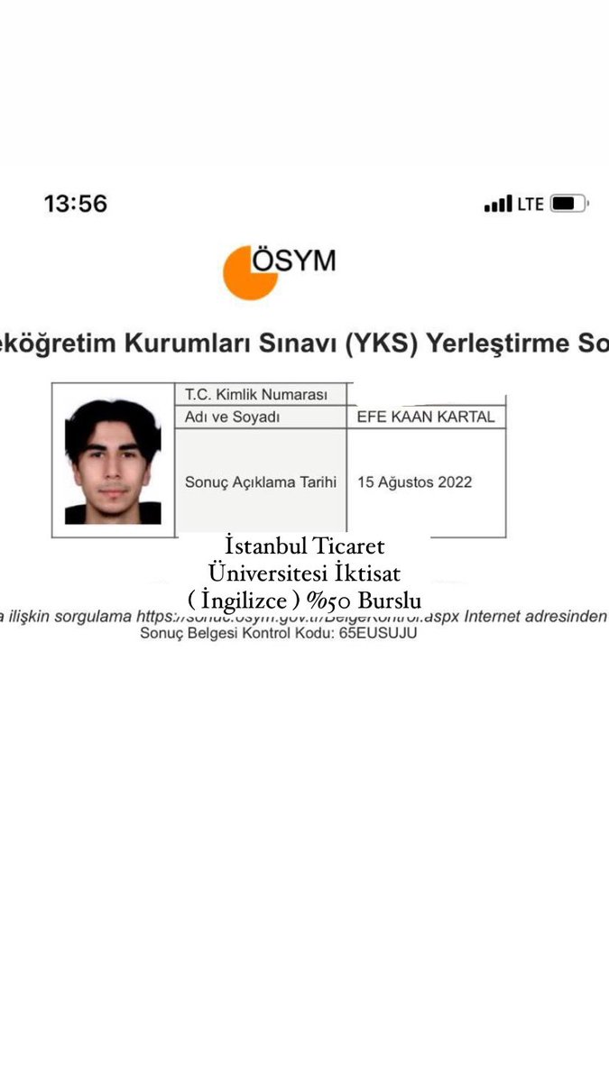 Kaan’ın ilkokul öğretmeniyim. Öğrencimle çok büyük gurur duydum. Keşke ilkokul ve ortaokul bilgileri de verilseydi. Sonuçta sadece lise değildir üniversiteye hazırlayan.
