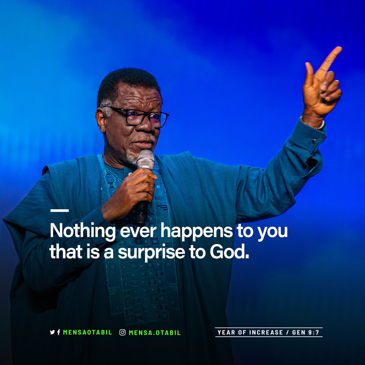 God cannot be taken by surprise. He is all-knowing. The one that knows the end from the beginning. Find rest in this, knowing and trusting that all things work together for the good of them that love the Lord and are called according to His purpose.