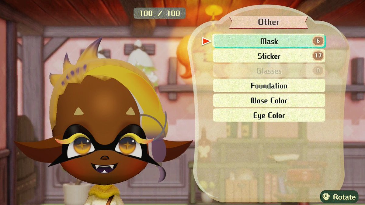 Frye :)  (access key: 7C7VLD1)
#Miitopia #Splatoon3 #NintendoSwitch #FryeSplatoon #スプラトゥーン3 #ウツホ