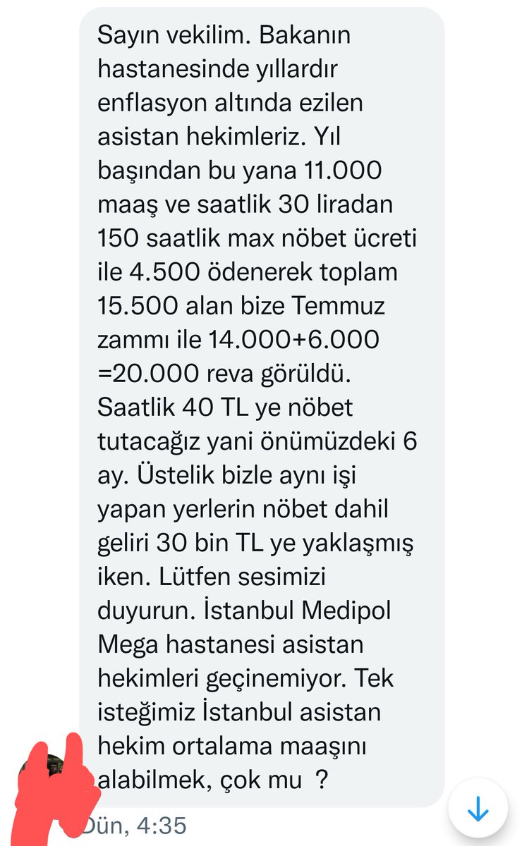 Dr. Ali Fazıl Kasap (@fazilkasap) on Twitter photo Gelir getirmeyen hekimler,
#kapsamdısıhekimler
İntörnlere maaş,
Aile hekimleri,
Asistanlar, 112 ,
Entegre Hastaneler...
Sistemi altüst ettiniz.
<a href="/drfahrettinkoca/">Dr. Fahrettin Koca</a> size güven kalmadı.
İçi bomboş saray editörlü kanun hikaye idi.
Takke düştü... Gelir getirmeyen hekimler,
#kapsamdısıhekimler
İntörnlere maaş,
Aile hekimleri,
Asistanlar, 112 ,
Entegre Hastaneler...
Sistemi altüst ettiniz.
<a href="/drfahrettinkoca/">Dr. Fahrettin Koca</a> size güven kalmadı.
İçi bomboş saray editörlü kanun hikaye idi.
Takke düştü...