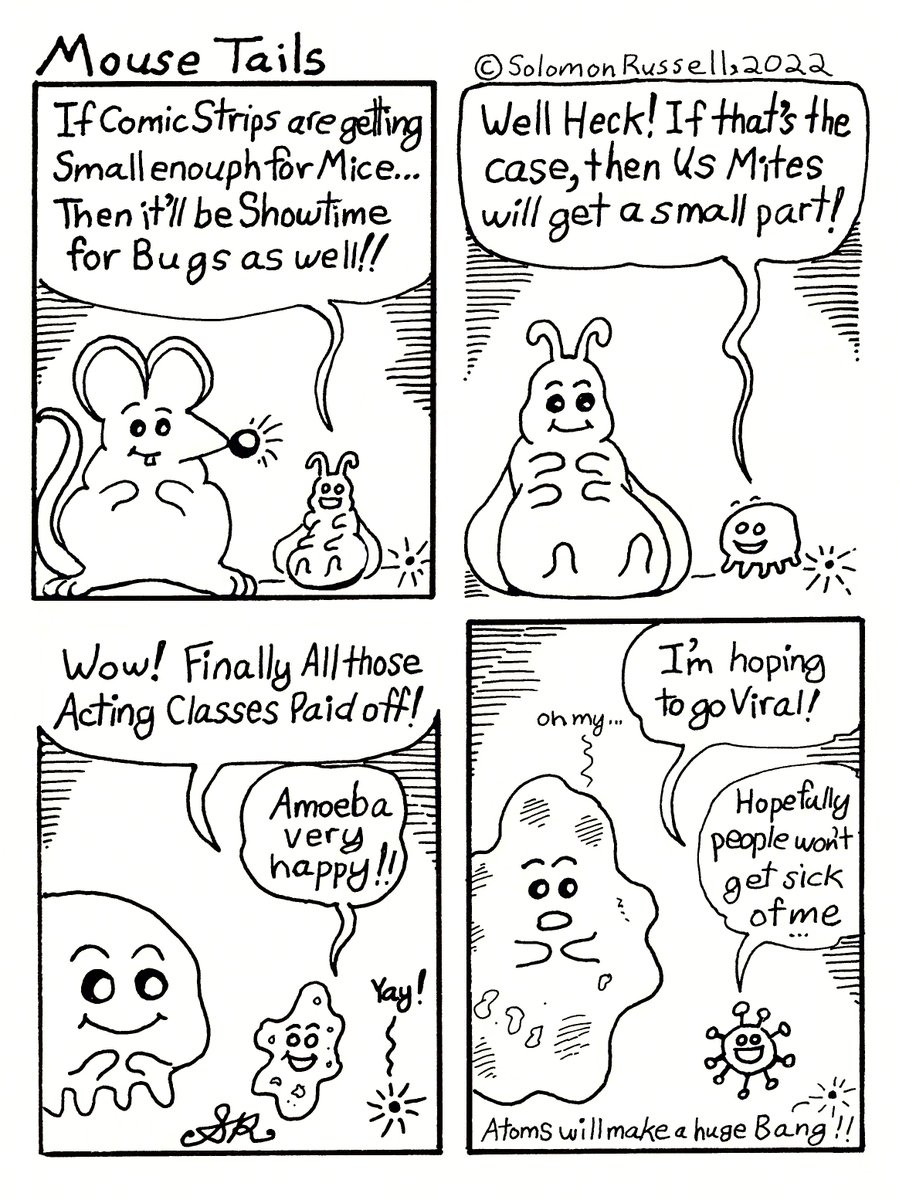 If Comic Strips are getting small enough: