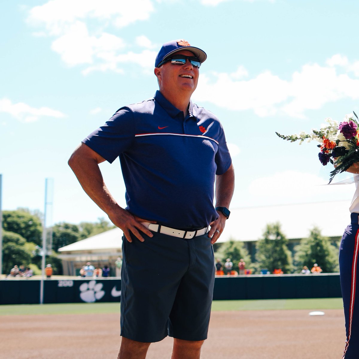 clemsonsoftball's tweet photo. Sending a HAPPY BIRTHDAY shoutout to Head Coach John Rittman! 🥳🎂 https://t.co/0xR3fTG5j8