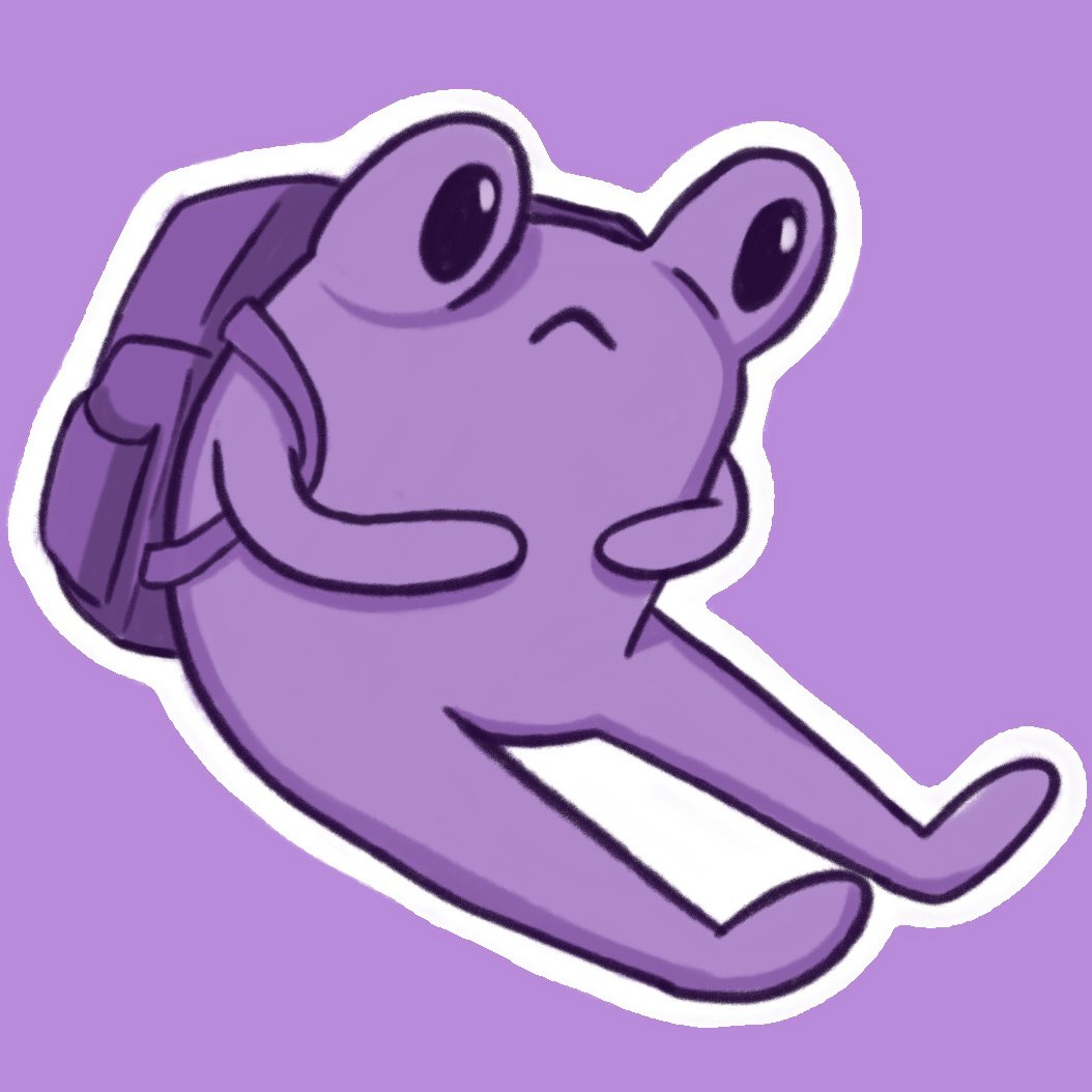 chubbeebug's tweet photo. froggy sticker design! i havenโt actually made this into a sticker yet, but it is in the works!
#sticker #Stickers #frogsticker #art #commissions #kofi #KofiCommissions #artmoots https://t.co/Q4YRF9bff2