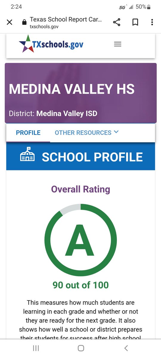 SouthTejas1984's tweet photo. #DHanis had the whole school count for one rating due to their size.
Congrats to all Medina County Districts as ALL High Schools were rated Bs with Mv being an A. https://t.co/HWkVjcCEyP