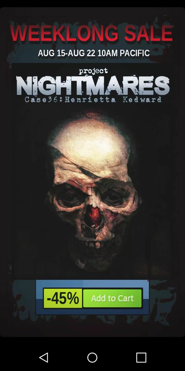 ncdevelopers's tweet image. Are you brave? Weeklong discount! -45%! #projectnightmares #steam #weeklong #horror