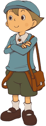 Luke Triton (Professor Layton) has esotropia! He's also nearsighted