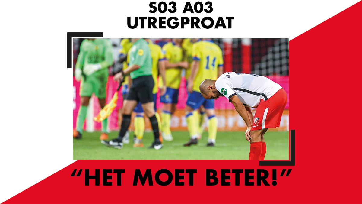 UtregProat's tweet photo. De nieuwe #UtregProat staat weer online!
Met de teruggekeerde @DeccaNL keken @DustinBroon10 en @Nuldettig terug op een teleurstellende wedstrijd tegen Cambuur!
U kunt ons (o.a.) vinden op:
iTunes: https://t.co/b4gXJDV0xn
Spotify: https://t.co/HMWEgYm7H8
#FCUtrecht #UTRcam https://t.co/4DLgVCwPqp