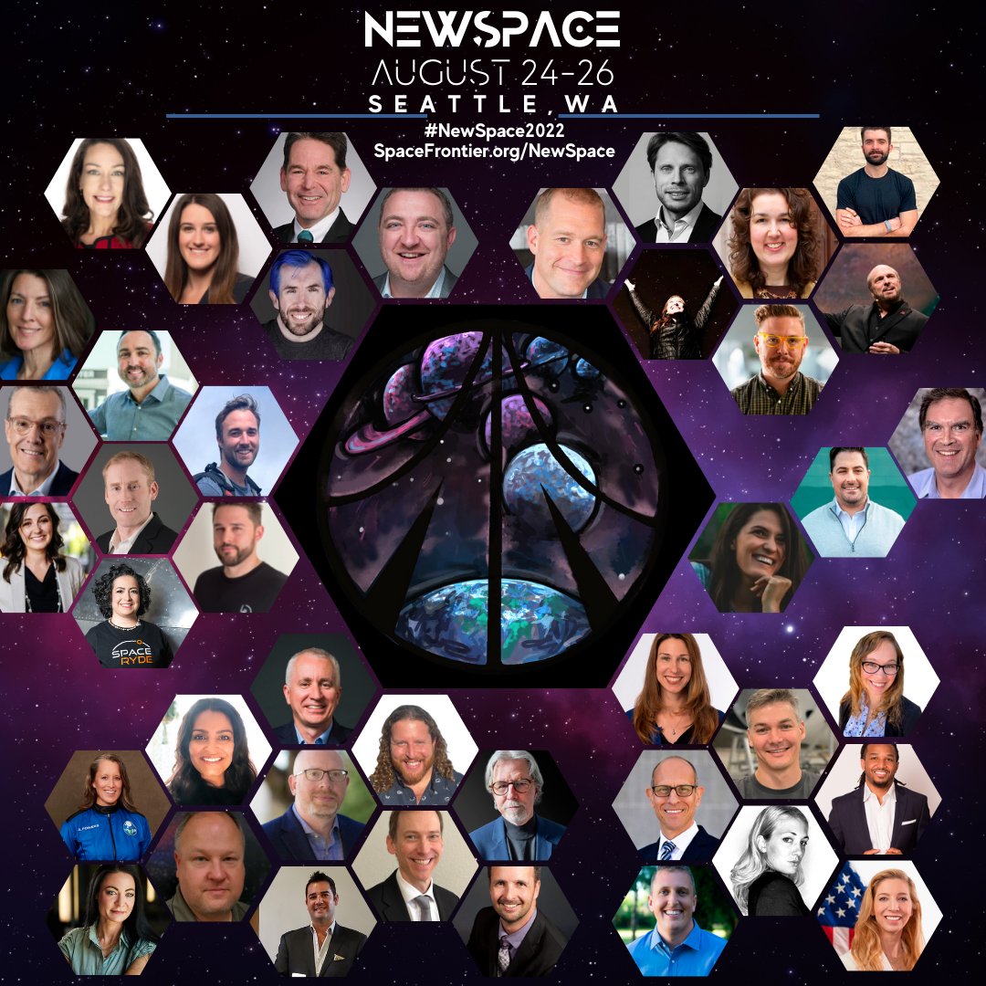 We are so excited for our speaker line up this year for #NewSpace2022! You do not want to miss our on your chance to network &amp; learn from the leading technologists, scientists, gov agency innovators &amp; private space entrepreneurs in the industry!
T-10 days!
newspace.spacefrontier.org/newspace/d