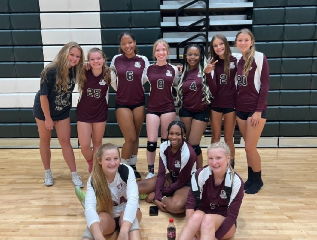 GoernerRandy's tweet photo. Great play by the @ptreeacademy volleyball team at the Eastside HS jamboree. The Lady Panthers went 4-0 defeating Walnut Grove, Newton HS, Athens Christian and host Eastside. Great start to the season.
@CovNewsSports 
@krvanness 
@UGADawgGirl 
@mrsbatha 
@thatsmyanthony https://t.co/Ad2PX2ZFd7