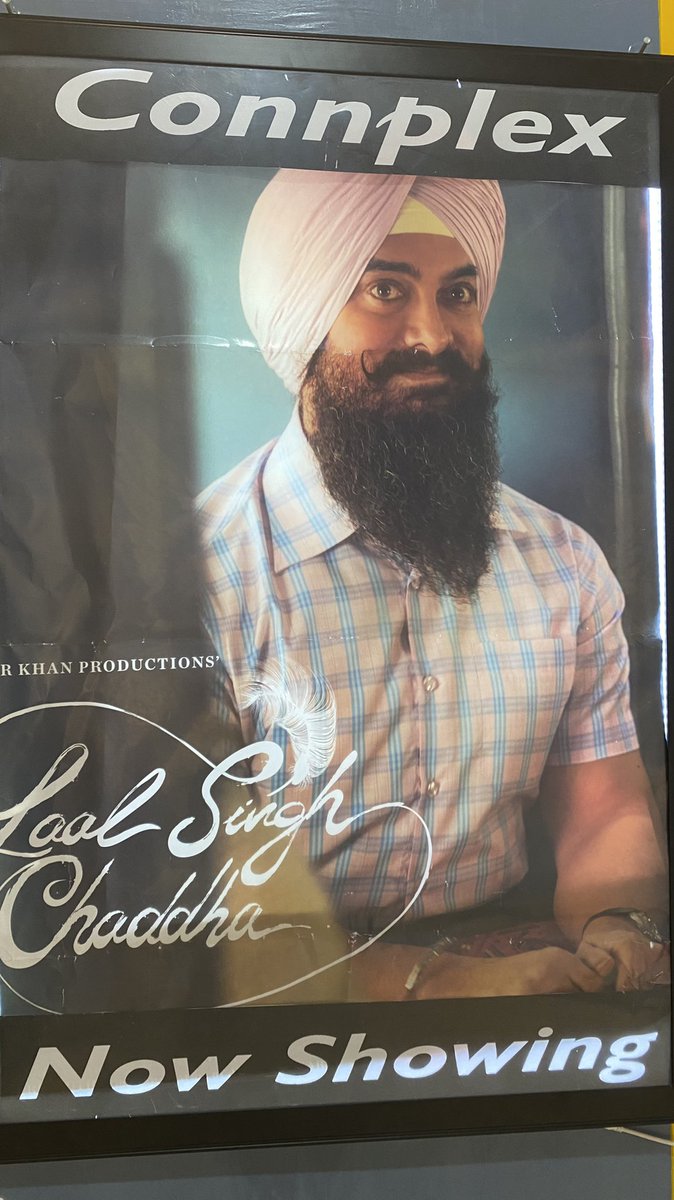 Sakshi0512mishr's tweet photo. Beautiful movie 🎥
Iss movie main sab hai comedy, romance, action and full of emotions
⭐️⭐️⭐️⭐️ #LalSinghChadha #Aamirkhanhero #superb #LaalSinghChadda #amirkhanmovie #AamirKhan #connplexcinema #MovieReview #movie #LateNight https://t.co/jJMXY59O9X