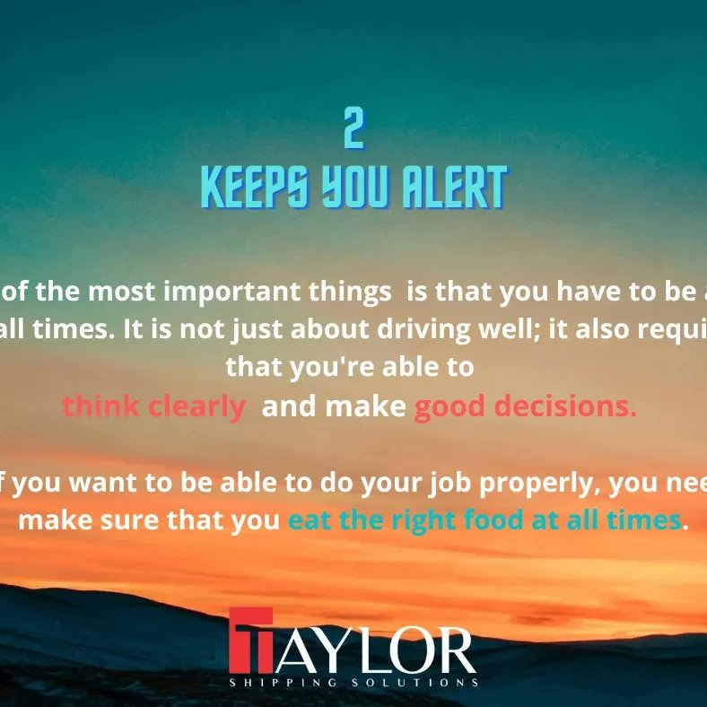 ShippingTaylor's tweet photo. #happymonday 🥳

🟦 To kick off the week, we've prepared facts for you about the top three reasons why #gooddiet is important for truck drivers.

#MondayMotivation #truckingbusiness #health #habits #truckdriversusa #taylorshippingsolutions #usa #interestingfacts #logistics https://t.co/1a2cca7crl