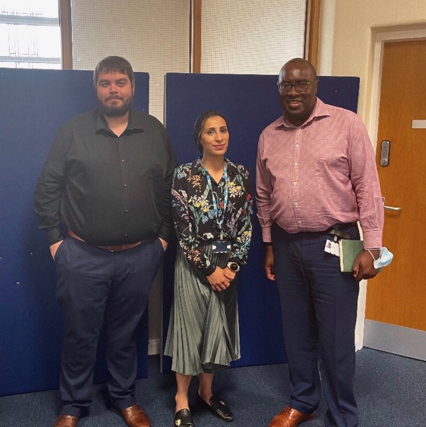 NCA_DigiReady's tweet photo. Our Chief Executive Dr Owen Williams OBE visited the Digital Readiness team today to talk about how we are supporting NCA staff with getting digitally ready! https://t.co/zgAyEBAKI7
