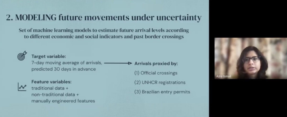 HumanitarianSys's tweet photo. How do we model movements under uncertainty? @khof312 and collaborators at UNHCR @Refugees and @UNGlobalPulse present three such metrics in a novel decision support system for humanitarian crises @kdd_news #DatadrivenHumanitarianMapping https://t.co/AdcpVqejkX