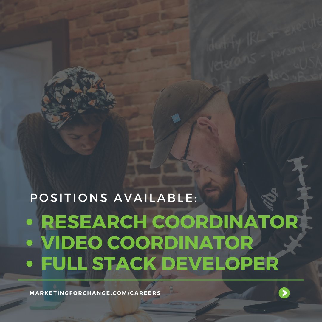 Marketing for Change tweet media