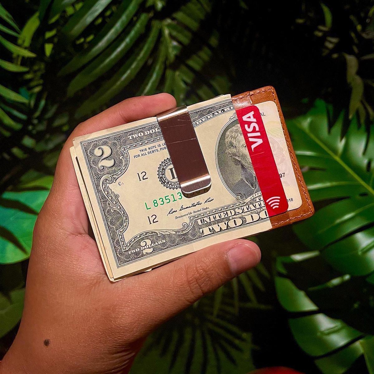 The Jean Label Card Holder 💵👖
