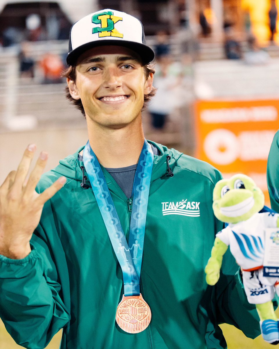 Alex Ellert from our own Broncos Baseball wraps up his youth baseball career in fine fashion! Alex was a member of the <a href="/BaseballSask/">Baseball Sask</a> team that won the bronze medal during the <a href="/2022CanadaGames/">Niagara 2022 Canada Summer Games</a> in Niagara, Ontario. Congratulations Alex!