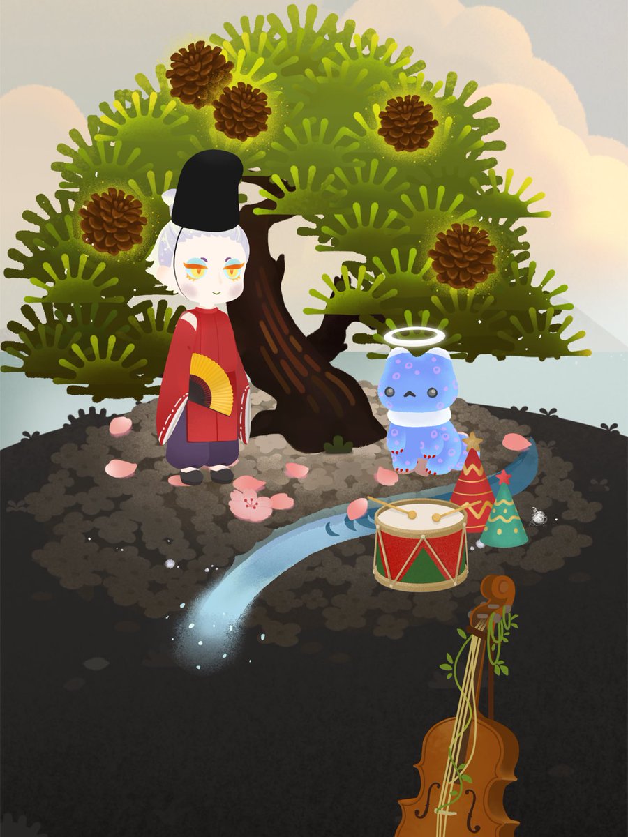 「見届けver 5.2 」|ﾕﾒﾁのイラスト
