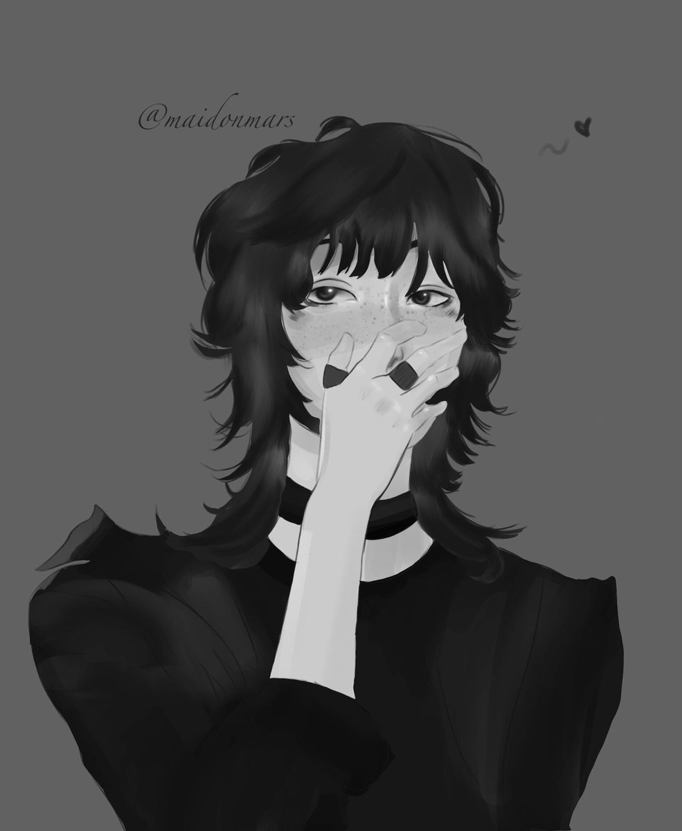 maidonmars's tweet photo. What do you think is making him blush so hard? 

#drawingnsfw #btsnsfw #femmeboy #asiannsfw #bisexual #fantasynsfw #nsfw #nsfwtwt https://t.co/9HzYIeDYeS