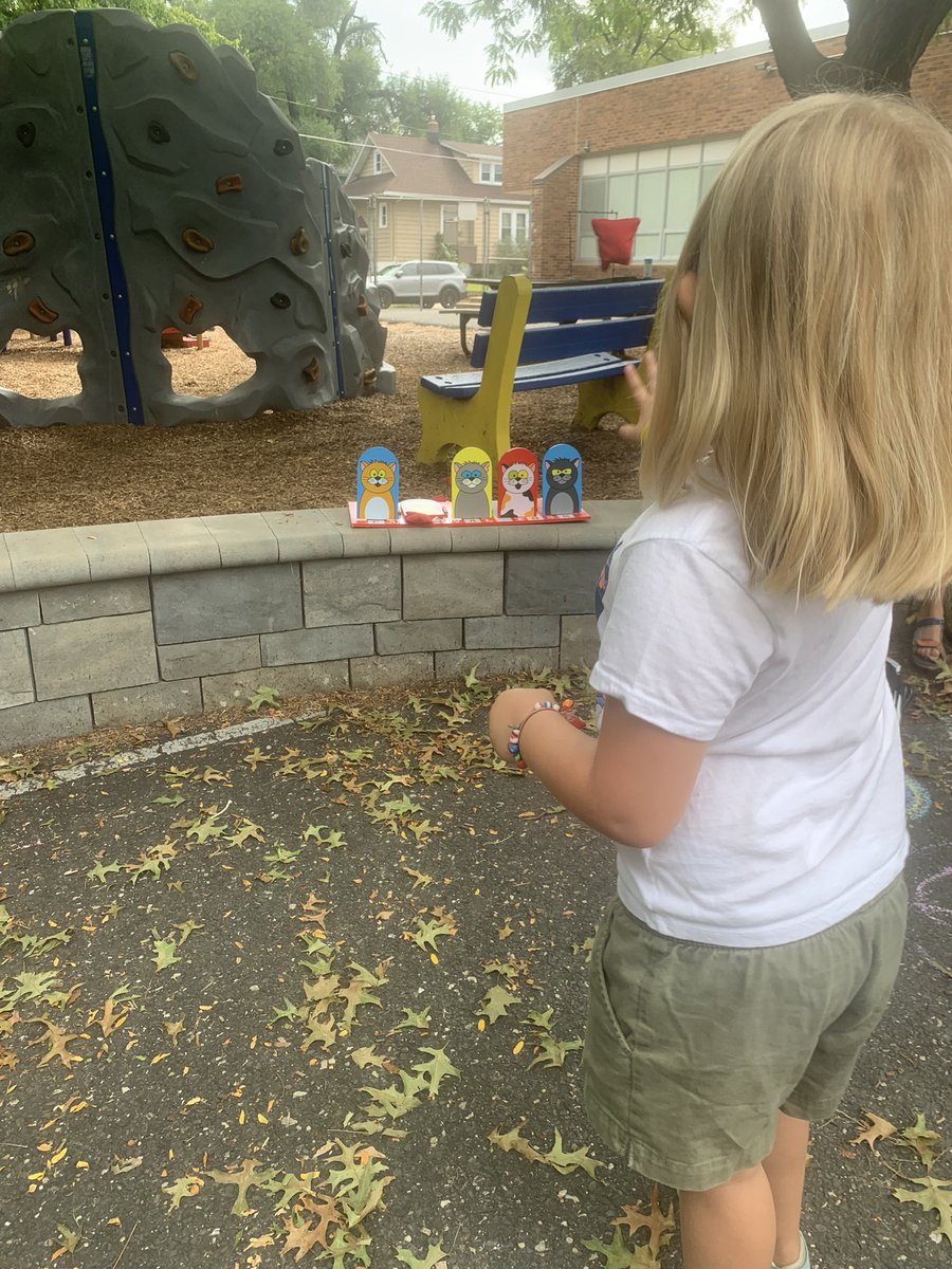 Some carnival game fun today at #collscamp 🎡