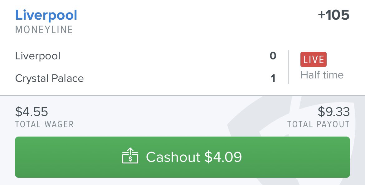 ARIPicks_'s tweet image. 🚨🚨LIVE BET🚨🚨

⚽️0.4u Liverpool +105

Staying small because Palace looking a little dangerous on the counter

Lets hit it👊🏼🙌🏼