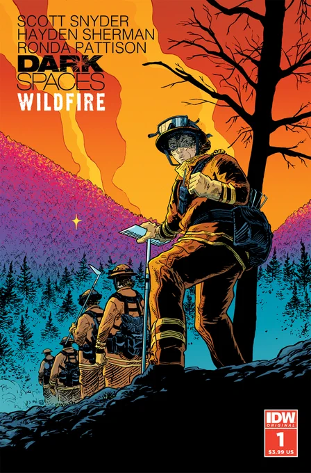 DARK  WILDFIRE #1 is going back for a second printing!  Complete with a new cover, recolored by   and I are so thankful for the support this book has received. If you missed the first issue I hope you'll check out the reprint! 