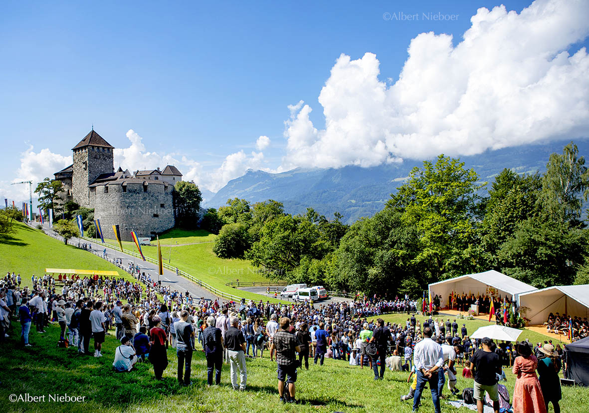 Staatsfeiertag Liechtenstein 15-08-2022 Celebration of the national day of Liechtenstein #liechtenstein #Vaduz #staatsfeiertag #Vonundzuliechtenstein #houseofliechtenstein #Princehansadam ©Albert Nieboer