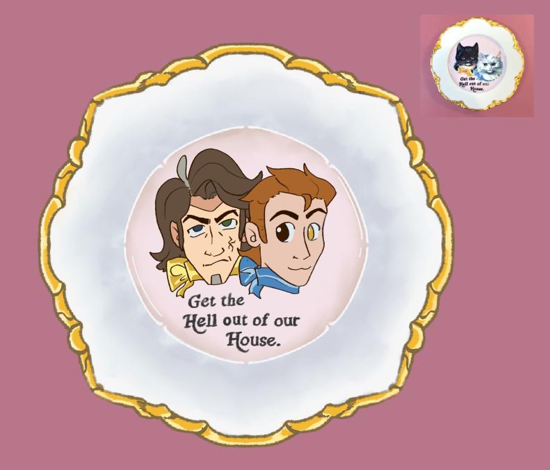 blueeyshells's tweet photo. i saw this plate and was possessed to redraw Them 
#rhysothy #rhysstrongfork #timothylawrence #borderlands https://t.co/mmBx2tmn4s