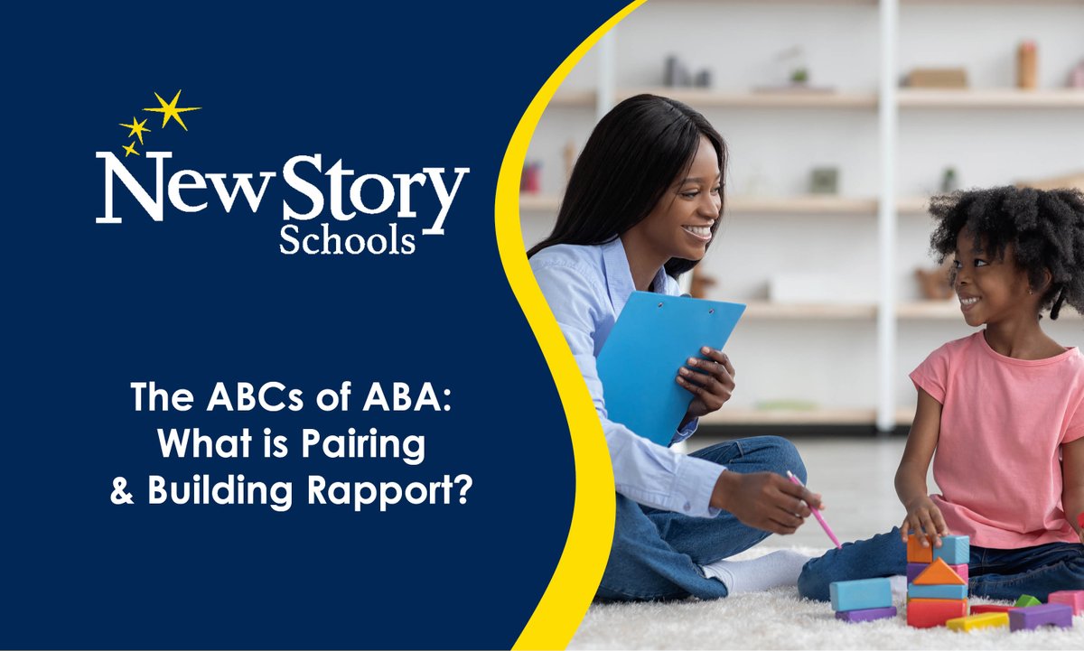Creating good relationships with students and clients is imperative to a therapist's work. Therapists will use pairing and rapport-building strategies to form solid relationships. 
Learn more here: hubs.la/Q01jV9Yv0