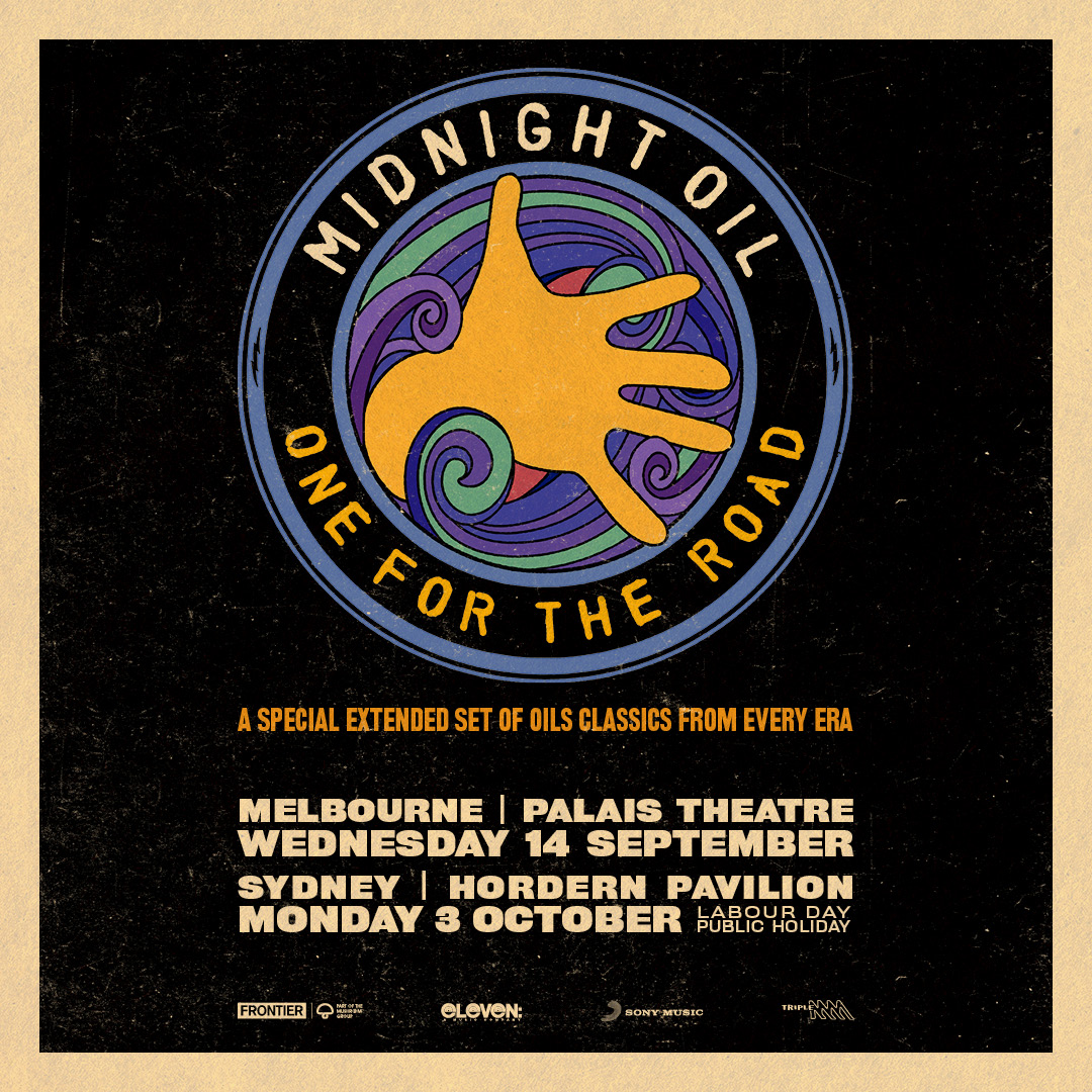 midnightoilband's tweet photo. The last dates of the final tour were revealed with Midnight Oil announcing two uniquely intimate extra shows in both Melbourne and Sydney. A portion of proceeds from each of these new gigs will be donated to environmental and Indigenous causes. See https://t.co/48BKtgqeRC https://t.co/no3jGXIaFZ