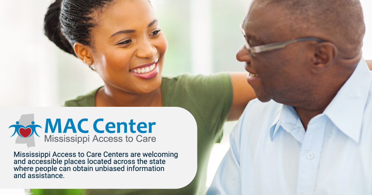 MS_DHS's tweet photo. The MAC Centers provide resources and information to aging individuals as well as those with disabilities. To learn more call 1-844-822-4622 or visit https://t.co/VBQskPEyAh #MSseniorsmatter #olderadults #grandparents #parents #aging #openenrollment #MSMDHS https://t.co/BCzugdIlZE