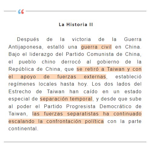 china_embajada's tweet photo. Hoy es un día con mucho significado. Hace 77 años, Japón se rindió en la Segunda Guerra Mundial y aceptó la devolución de los territorios chinos que había robado, incluido Taiwan, a China. Nunca nos habíamos olvidado de los patriotas taiwaneses, el lazo es cada día más estrecho. https://t.co/l1OkugEO7I