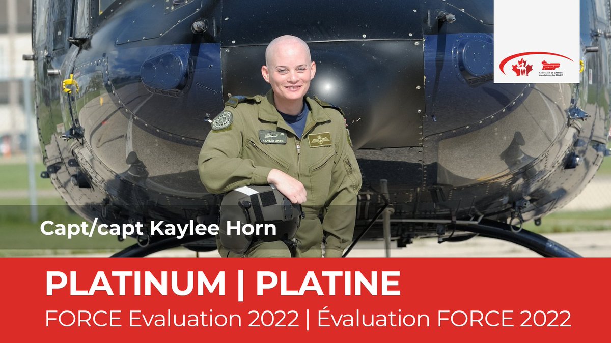 PSPOttawa's tweet photo. 👏👏👏 Congratulations to Capt Kaylee Horn for reaching the Platinum incentive level in her #FORCEevaluation 2022. 🥇 Félicitations à la capt Kaylee Horn pour avoir atteint le niveau d'encouragement Platine lors de son #évaluationFORCE 2022.
#forcetest #militaryfitness https://t.co/dY2xi7Xekw