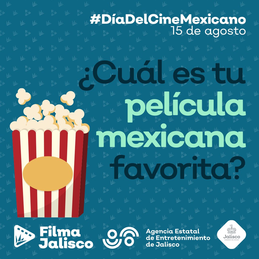 Hoy es el #DíadelCineMexicano. Cuéntanos: ¿Cuál es tu película mexicana favorita?

#FilmaJalisco🎬