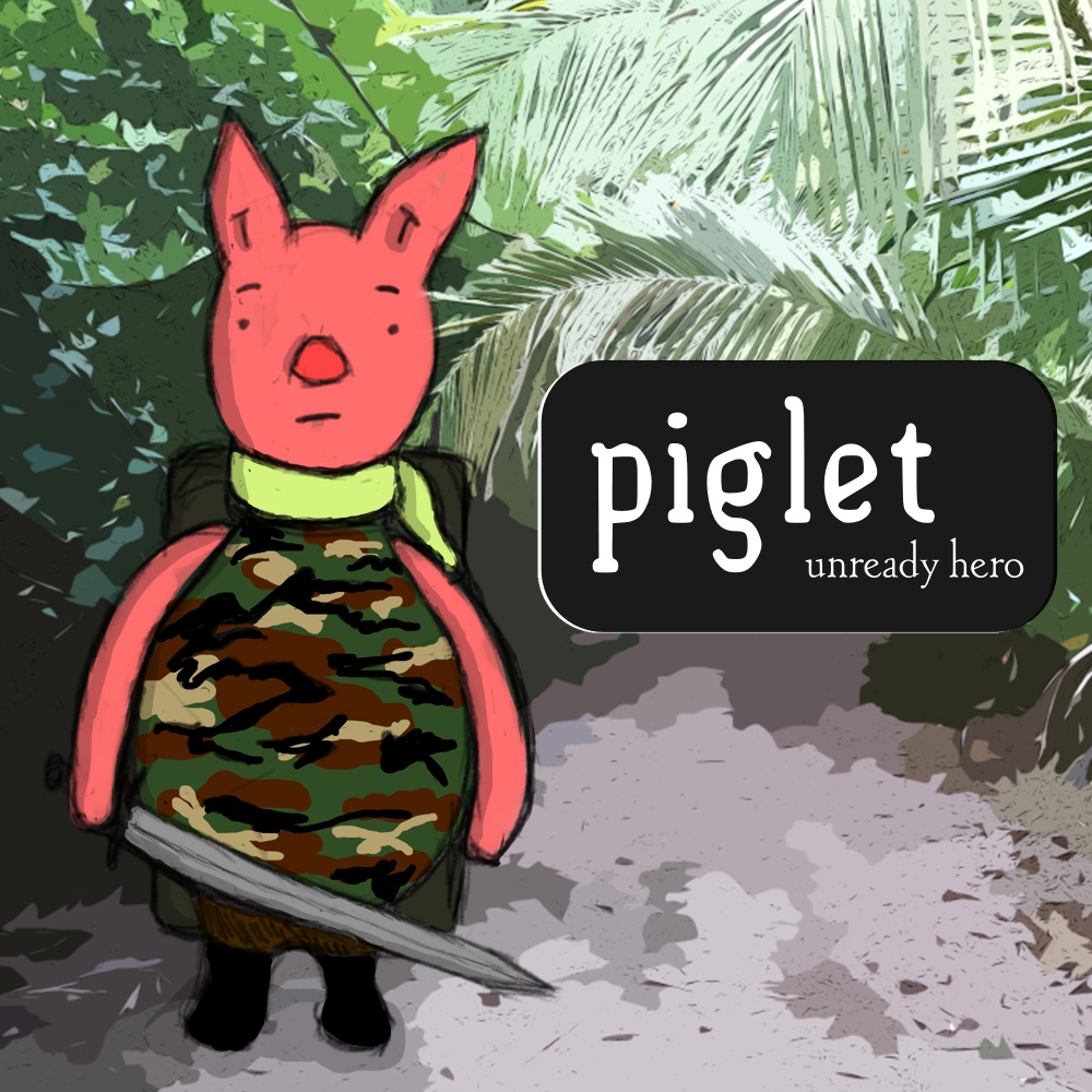 piglet: unready hero #NFT #NFTCommunity 

buy this 1/1 for only 0.01 ETH at my OpenSea: opensea.io/collection/ske…