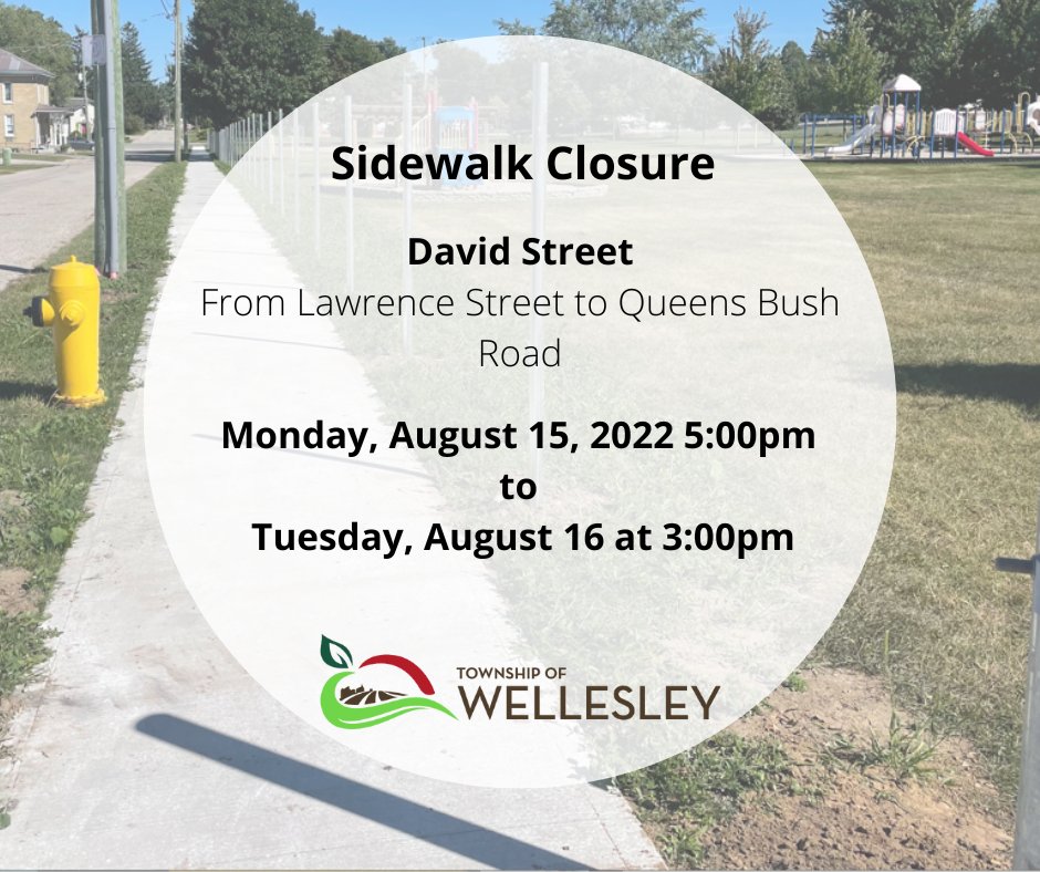 Township of Wellesley tweet media