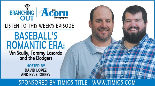 branchingoutpod's tweet photo. In honor of Dodgers announcer and Westlake Village resident Vin Scully, we’re dedicating this episode to @Dodgers baseball history. @LayoutLopez sits down with Ralph Mauriello, who shares fond memories of his friends Vin and Tommy Lasorda. Tune in! 

https://t.co/bEwbcScIRE https://t.co/GsUCtDUcUK
