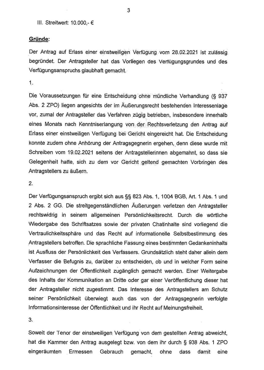 recht_help's tweet photo. @LGKoeln: Private #Chatnachrichten dürfen ohne Einwilligung des Verfassers grundsätzlich nicht veröffenticht werden, ansonsten droht der Erlass einer  #einstweiligenVerfügung 👀👉https://t.co/I6HtrrcYj1 | #ausaktuellemAnlass für @n3ll41 | #Recht #Jura #recht_help #Anwalt https://t.co/W1hfF3LENQ