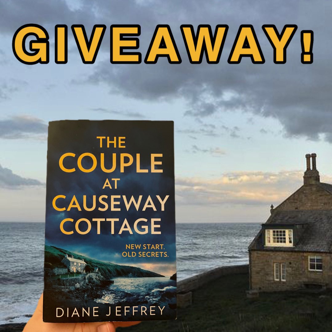 TheStuCummins's tweet photo. #GIVEAWAY 🚨🚨

I have a signed copy of Diane Jeffrey’s next thriller for 1 of you! If you’d like it, then:

Follow me &amp; @dianefjeffrey 
RT
Tag pals
Comment #TheCoupleAtCausewayCottage

Open to UK only (sorry). Winner picked on publication day 18/08! Enter by 20:00 then. #booktwt https://t.co/eqr23UH1Zd