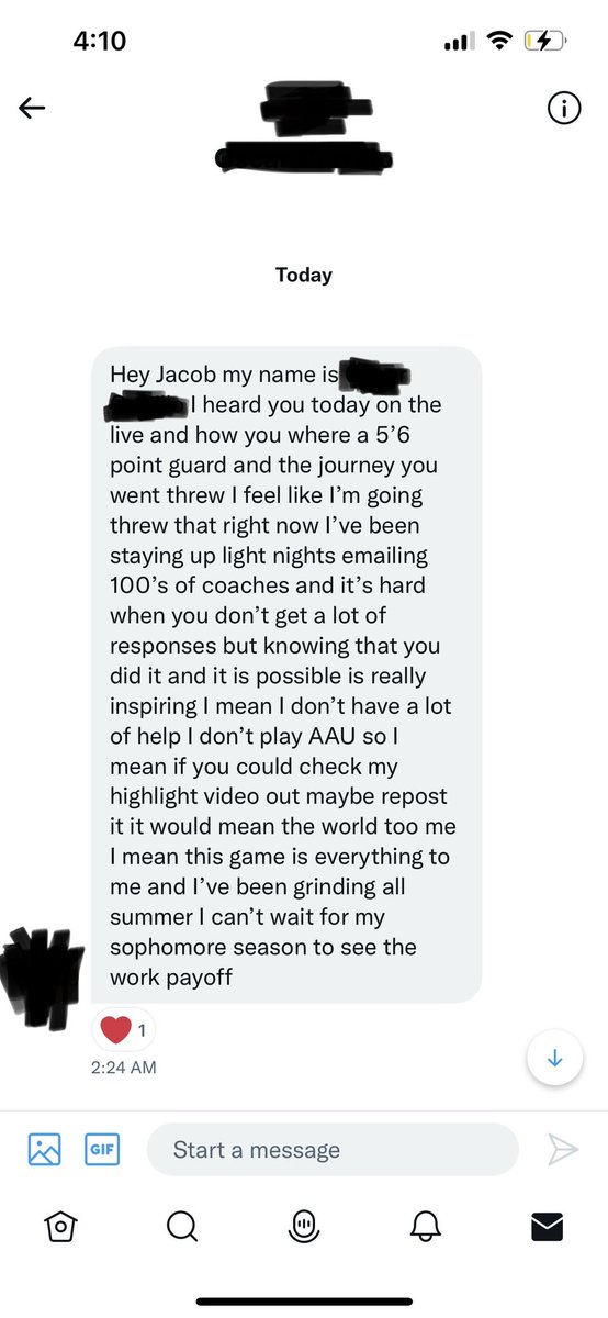 Things like this is what really keeps me going and continuing to inspire others🙏🏻💫‼️