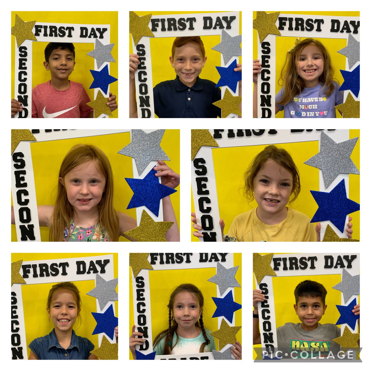 MrsBsBobcats's tweet photo. We had an exciting first few days of school. First Day pictures, Second Day doing everything by 2s, Third Day sharing our summer fun and looking forward to what is to come in Second Grade. It will be a great year! 🤩🐾 https://t.co/CZTONFatCw