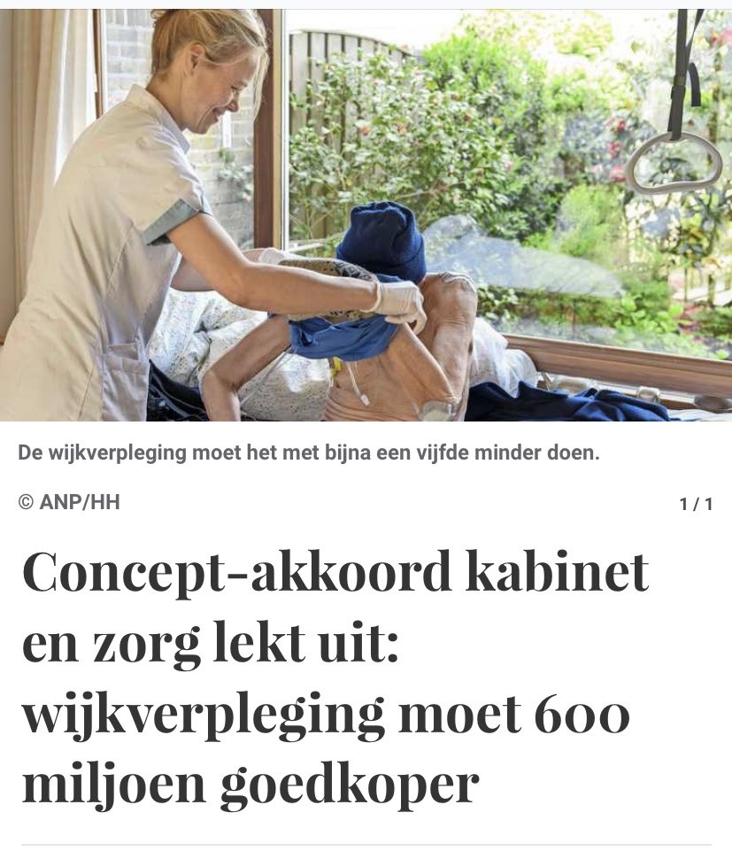 Lieve hemel, sta ons bij! Wijkverpleging en huisartsen zijn de fundamenten van onze beschaving