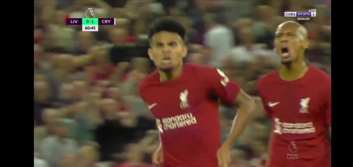 LFCMo2's tweet photo. Wow wow wow Luis Diaz #LIVCRY https://t.co/1DmtavUBFh