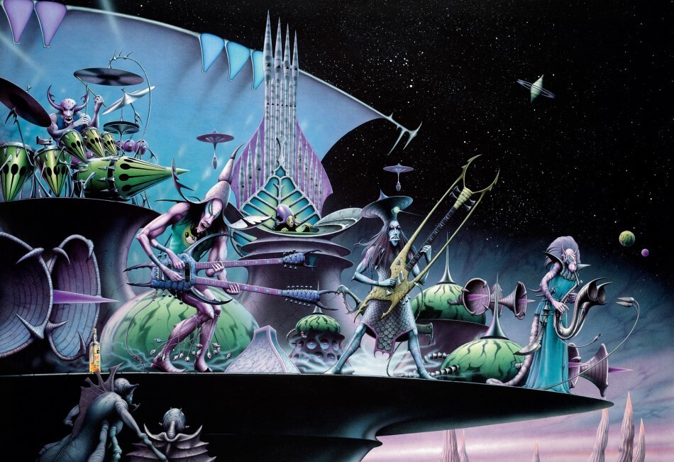 70sscifi's tweet photo. “Encore at the End of Time,” by Rodney Matthews https://t.co/ZR2vgTO5G5
