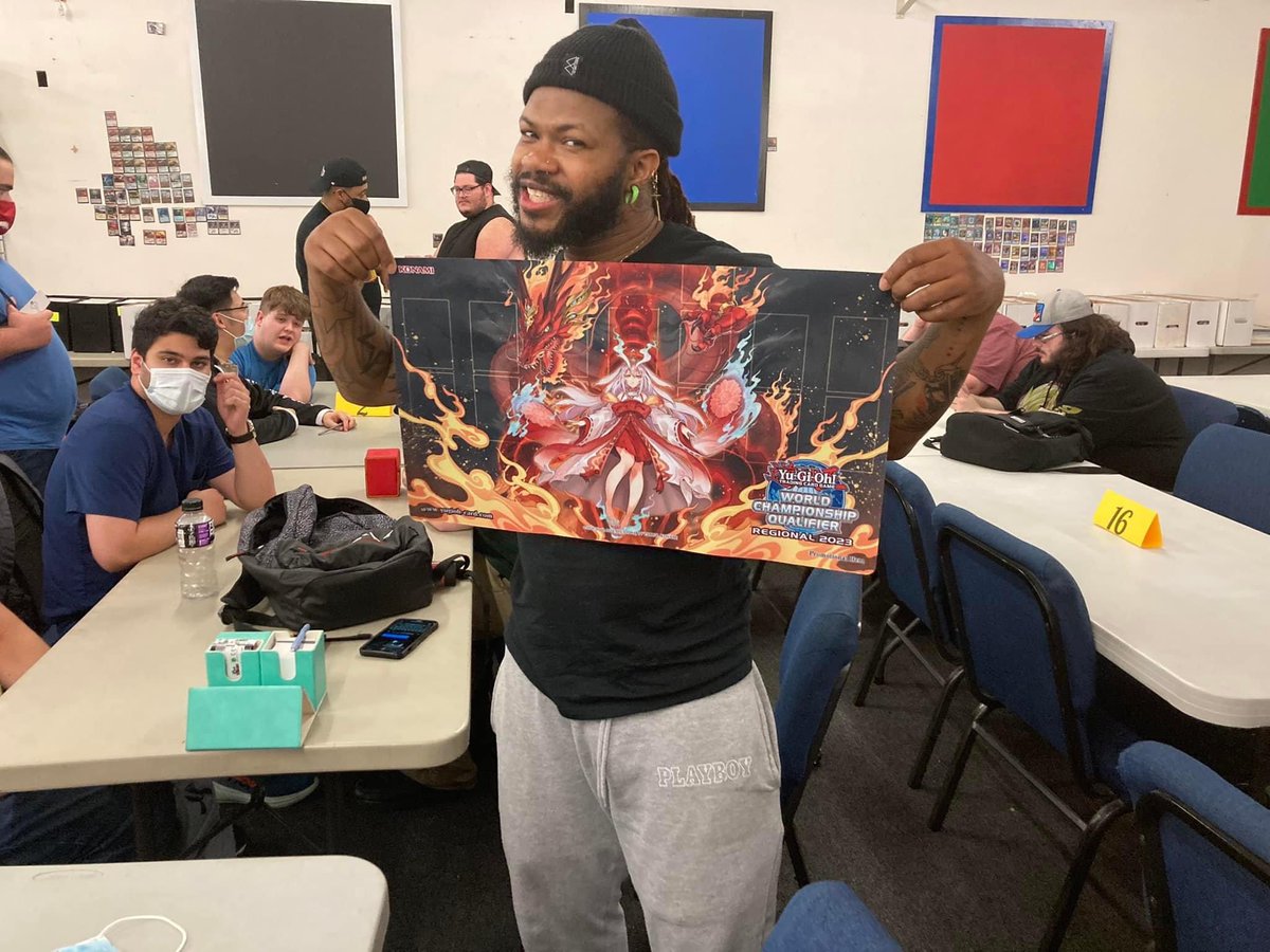 TrellThomas86's tweet photo. Check ya boy out getting that X-1 top 8 finish with no haircut!! Had a blast &amp; loving the format https://t.co/zRiuwoDTUz