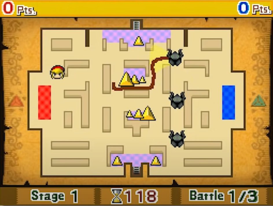 ✨Meet the inspiration✨
The Legend of Zelda: Phantom Hourglass.

We are taking inspiration from this mechanic for the controls of the antagonist entity. An all-seeing map where it can control its creatures to kill the survivors.