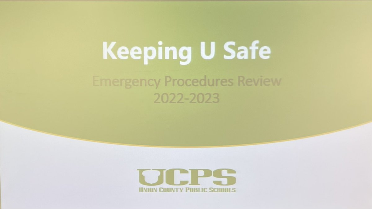 Andrew G. Houlihan (@aghoulihan) on Twitter photo As we prepare for the 2022-23 school year, itās critical that all schools/school-based staff are trained on safety/security proceduresā¦same is true for non-school based employees. Great session today for #TeamUCPS central services staff! #KeepingUSafe <a href="/JarrodMccraw/">Jarrod McCraw</a> As we prepare for the 2022-23 school year, itās critical that all schools/school-based staff are trained on safety/security proceduresā¦same is true for non-school based employees. Great session today for #TeamUCPS central services staff! #KeepingUSafe <a href="/JarrodMccraw/">Jarrod McCraw</a>