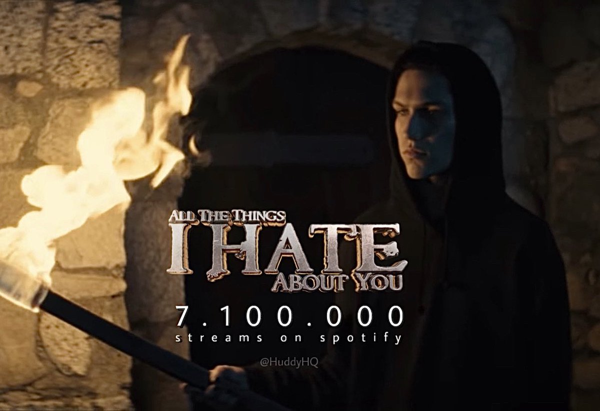 📈| <a href="/xhuddy/">Huddy</a>’s “All the Things I Hate About You” has now surpassed 7.1 million streams on Spotify.